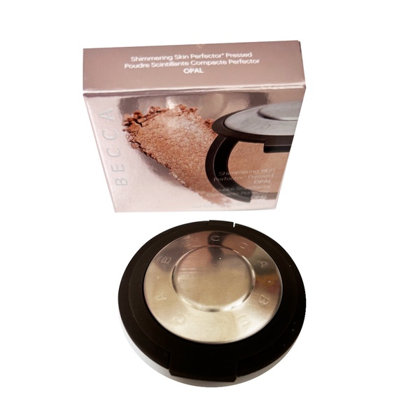 NEW - Smashbox X BECCA Shimmering Skin Perfector Pressed Highlighter in Opal - Picture 4 of 4